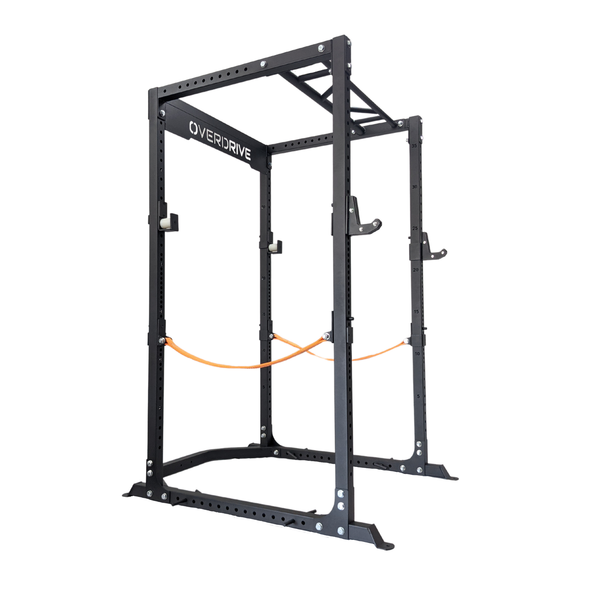 Overdrive Sports Commercial Light Power Rack Side view 1